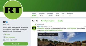Twitter ograničava doseg Putinovih medija u Evropi, na udaru su Sputnjik i RT