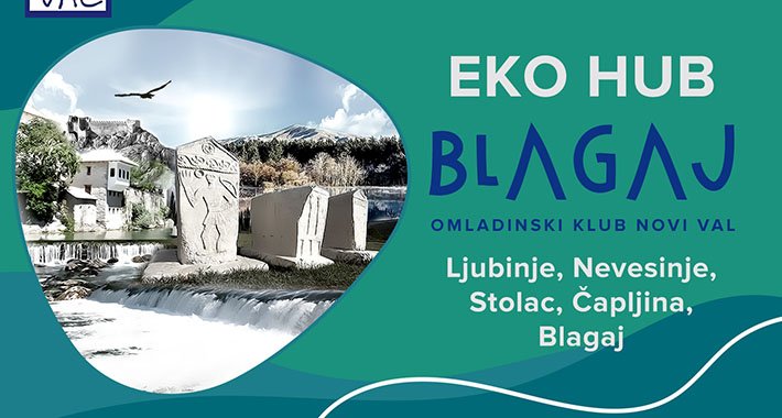 Eko HUB BLAGAJ/Novi Val najavljuje iduću akciju čišćenja na području Bunskih Kanala