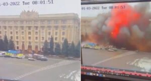 U eksploziji koja je uništila zgradu vlade u Harkovu povrijeđeno šest osoba uključujući dijete