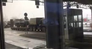 Kolona oklopnih vozila EUFOR-a ušla u BiH kod Bosanskog Šamca