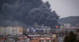 Pogođeno skladište goriva u Lavovu