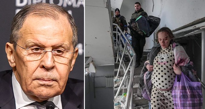 Skandalozna izjava Lavrova o bombardovanju porodilišta u Mariupolju