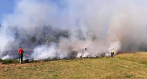 Vatrogasac teško povrijeđen tokom gašenja požara u Čapljini