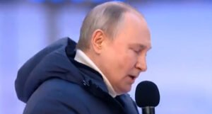 Ruska televizija naglo prekinula Putinov govor na stadionu