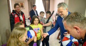 Sattler posjetio ukrajinske izbjeglice u Međugorju