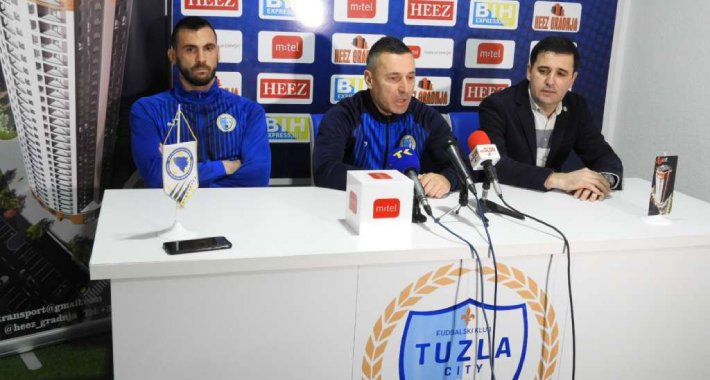 Fudbaleri Tuzla Cityja sa optimizmom dočekuju Široki Brijeg