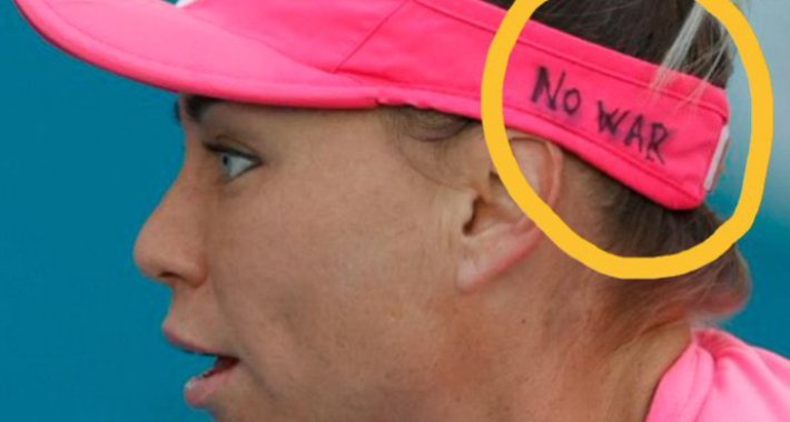 Ruska teniserka Vera Zvonareva poslala antiratnu poruku s turnira u SAD-u