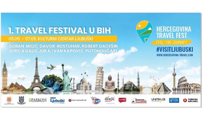 Prvi festival putopisa u BiH “Hercegovina Travel Fest” u maju u Ljubuškom