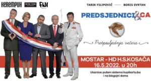 Komedija Predsjednici&ca zagrebačkog kazališta Kerempuh gostuje u Mostaru