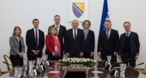 Džaferović i Komšić sa šefovima misija OSCE-a razgovarali o reformama u BiH