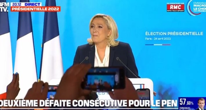 Marine Le Pen pogodili jajetom u glavu