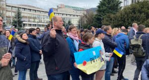 Građani Sarajeva poslali poruke podrške narodu Ukrajine: “Oni se bore za sve nas”