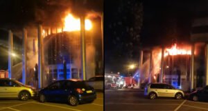 Veliki požar u Banjoj Luci, gorjela zgrada Investiciono-razvojne banke