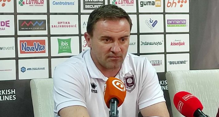 Trener Sarajeva nakon derbija protiv Želje iznenada podnio ostavku