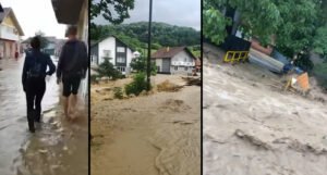 Objavljeni brojni snimci iz mjesta koje su danas poharale poplave