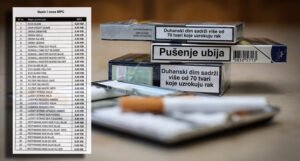 Od 1. jula u BiH poskupljuju 44 vrste cigareta, evo koje i koliko će koštati