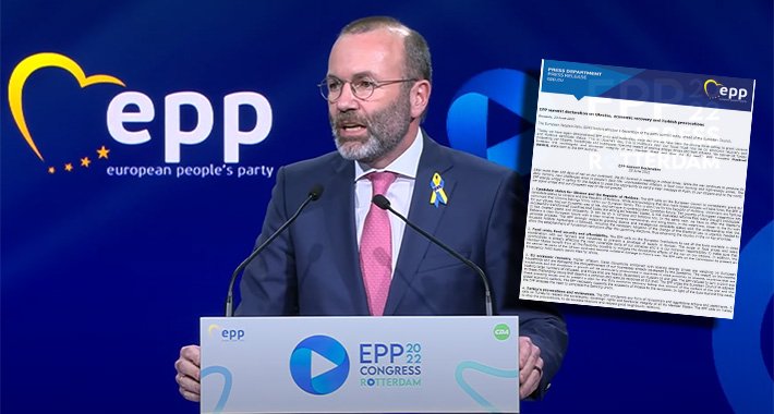 EPP usvojio deklaraciju: Snažno podržavamo davanje statusa kandidata BiH