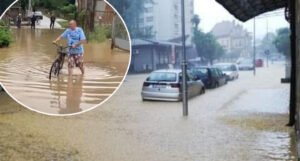 Poplave u BiH: Nakon obilne kiše ceste se pretvorile u rijeke, voda prodrla u kuće