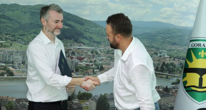 Forto i Imamović potpisali sporazum o saradnji KS i Goražda