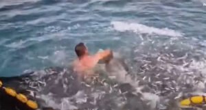 Ribari u Hrvatskoj spasili delfina koji se zapleo u mrežu
