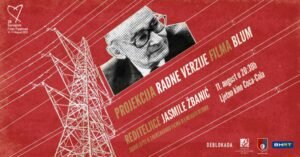 Predfestivalska projekcija radne verzije filma Jasmile Žbanić o Emeriku Blumu