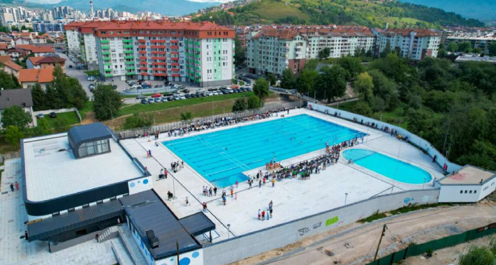 Sarajevo dobilo još jedan bazen, svečano otvoren revijalnom vaterpolo utakmicom