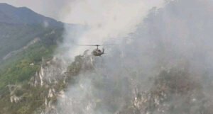 Helikopteri Oružanih snaga uspješno okončali misiju gašenja požara kod Neuma