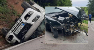 “Supruga ga odvezla”: U policiji ne znaju gdje je drugi učesnik nesreće kod Travnika