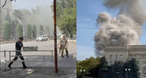 Ukrajinci su upravo razorili sjedište okupacione uprave u Khersonu