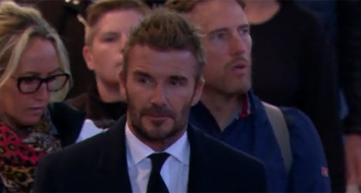 David Beckham čekao u redu 13 sati da se oprosti od kraljice Elizabete