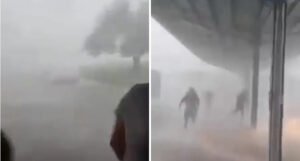 Pogledajte snimke orkanskog nevremena u Hrvatskoj: “Samo je nešto zahuktalo”