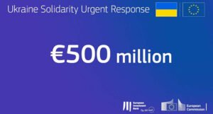 Ukrajina dobila 500 miliona eura u prvoj tranši paketa pomoći od EIB-a