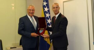 Ministar unutrašnjih poslova Bavarske u posjeti Direkciji za koordinaciju policijskih tijela BiH