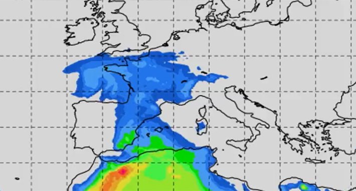 Iz Sahare nam stiže vremenska nepogoda: “Jučer je bio iznad Španije i Portugala”