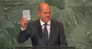 Scholz u UN-u: Nećemo prihvatiti nikakav mir koji diktira Rusija