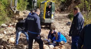Na lokalitetu Duboko Valje-Ljuta pronađeni posmrtni ostaci jedne osobe