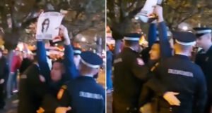 Davor Dragičević pokušao prići Dodiku na skupu u Banjoj Luci, odmah su ga okružili policajci
