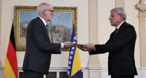 Džaferović primio akreditive novog njemačkog ambasadora: Put BiH treba biti prema EU integracijama