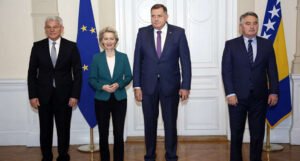 Der Leyen se sastala sa članovima Predsjedništva BiH, Turković: EU je naš ključni partner