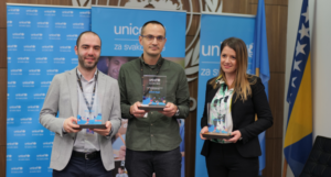 Novinari BIRN-a BiH i Istinomjera dobitnici posebnog priznanja UNICEF-a