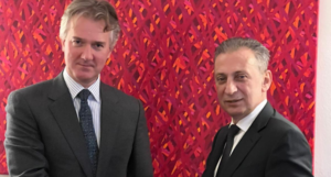 Šef OSA-e se sastao s britanskim ambasadorom u BiH