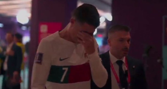 Ronaldo se rasplakao nakon ispadanja sa Svjetskog prvenstva