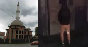 Muškarac urinirao po zidu džamije, drugi ga snimao
