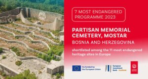 Partizansko groblje u Mostaru među 11 najugroženijih lokaliteta kulturne baštine u Evropi
