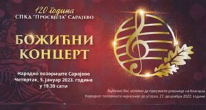 Večeras Božićni koncert, kruna obilježavanja 120. godišnjice SPKD Prosvjeta
