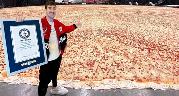 Napravili picu za Guinnessov rekord
