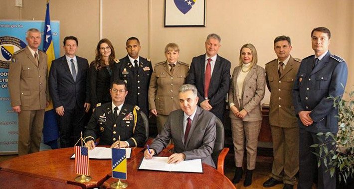 Ministarstva odbrane SAD i BiH potpisala Memorandum o razumijevanju