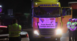 Konvoj od 54 šlepera pomoći krenuo iz Sarajeva ka Turskoj