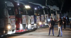 Konvoj pomoći od 54 kamiona iz Bosne i Hercegovine stigao u Tursku