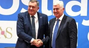 Dodik i Čović: SNSD i HDZ saglasni oko evropskog puta BiH, ali ne oko ulaska u NATO